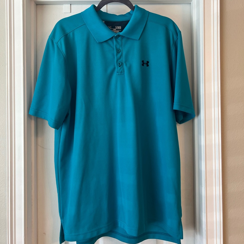 EUC- Men’s Under Armour Polo Shirt